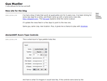 Tablet Screenshot of gusmueller.com